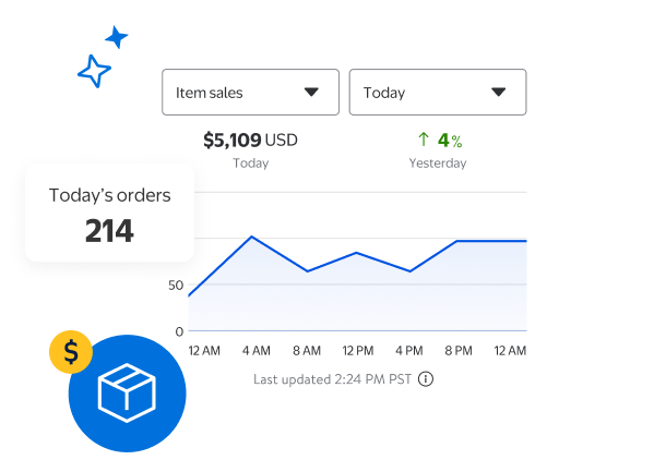 Walmart Seller Dashboard
