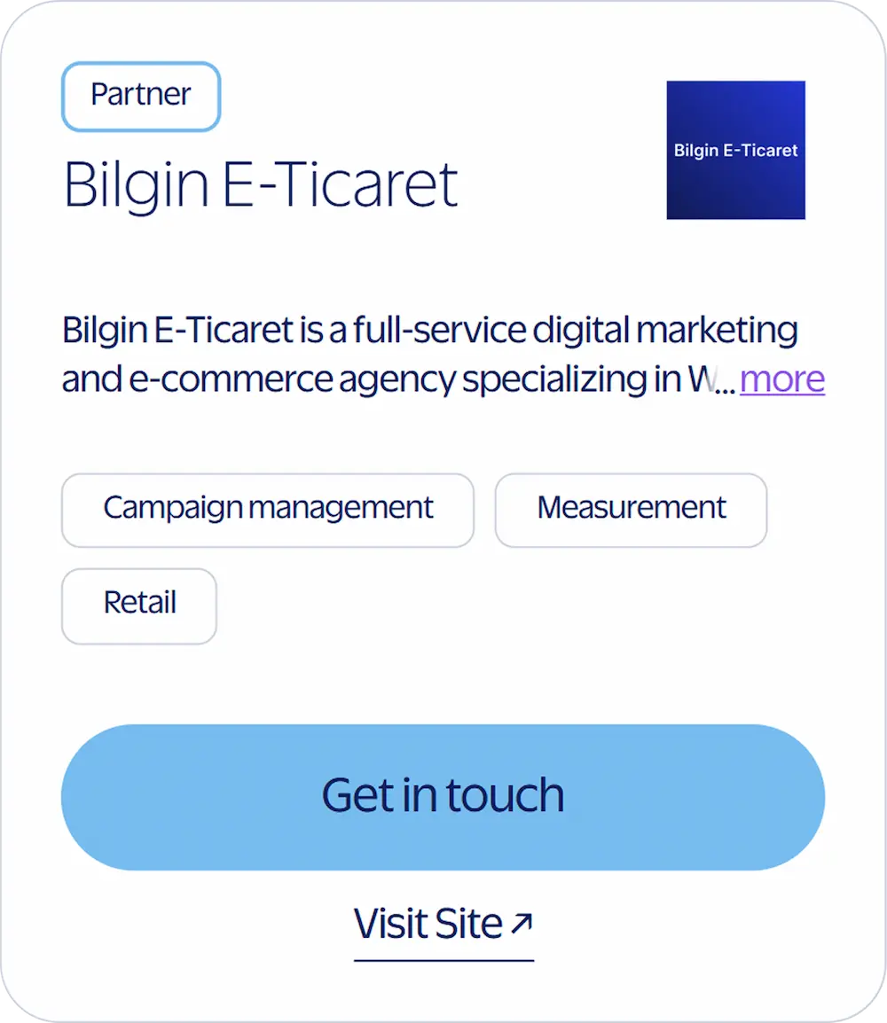 Walmart Connect Partner Directory'de Bilgin E-Ticaret